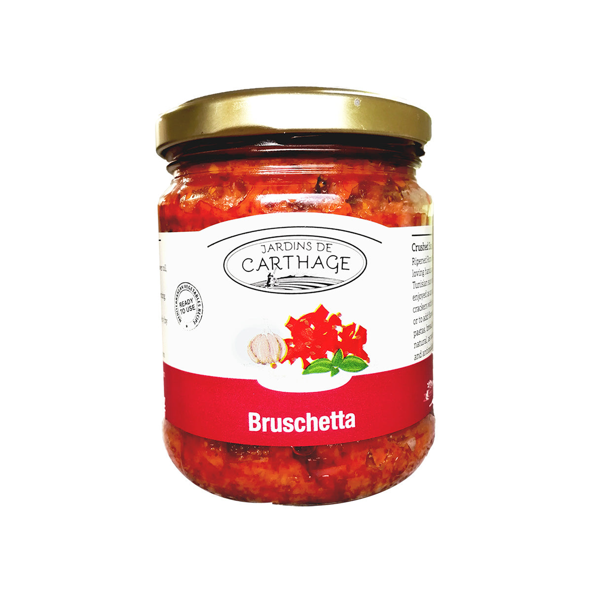 Bruschetta tomato concasse JC Bruschetta concassee tomato 200g