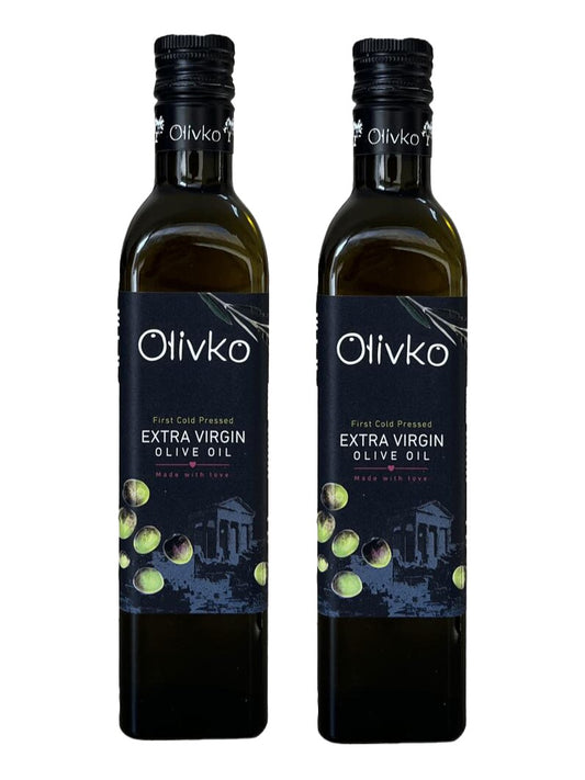 【まとめ買い応援キャンペーン中!】オリブコ エキストラバージンオリーブオイル 500ml  2本セット