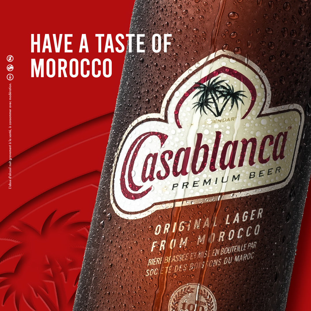 カサブランカビール Casablanca Beer 330ml 24本セット