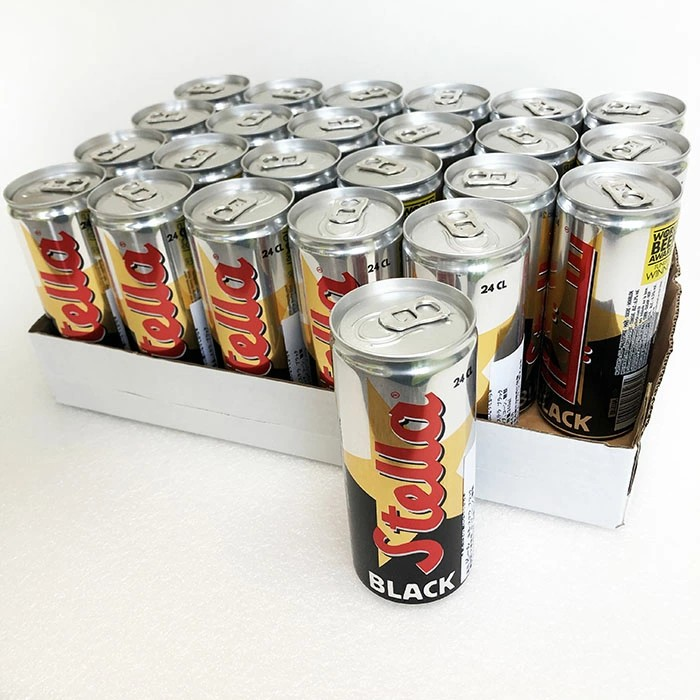 Stella Beer BLACK (240ml × 24-can Set)