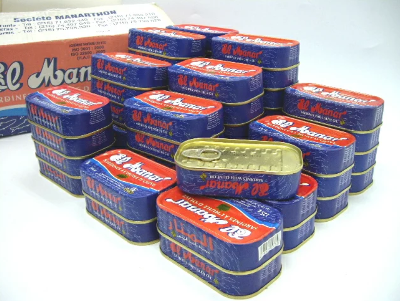 Olive oil sardine 125g 50 pieces Oil Sardine 1case