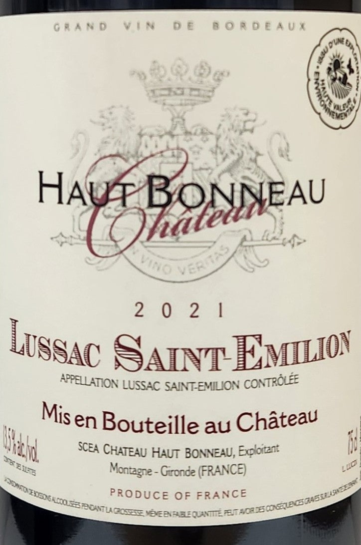 CHATEAU HAUT BONNEAU