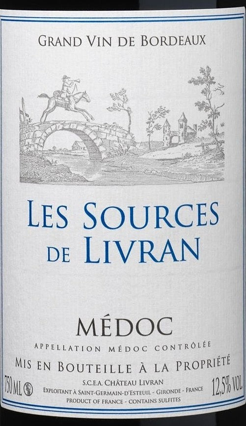 レ・スルス・ド・リヴラン LES SOURCES DE LIVRAN 750ml