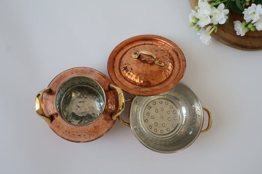 SMC クスクス鍋 (銅製)7.0L