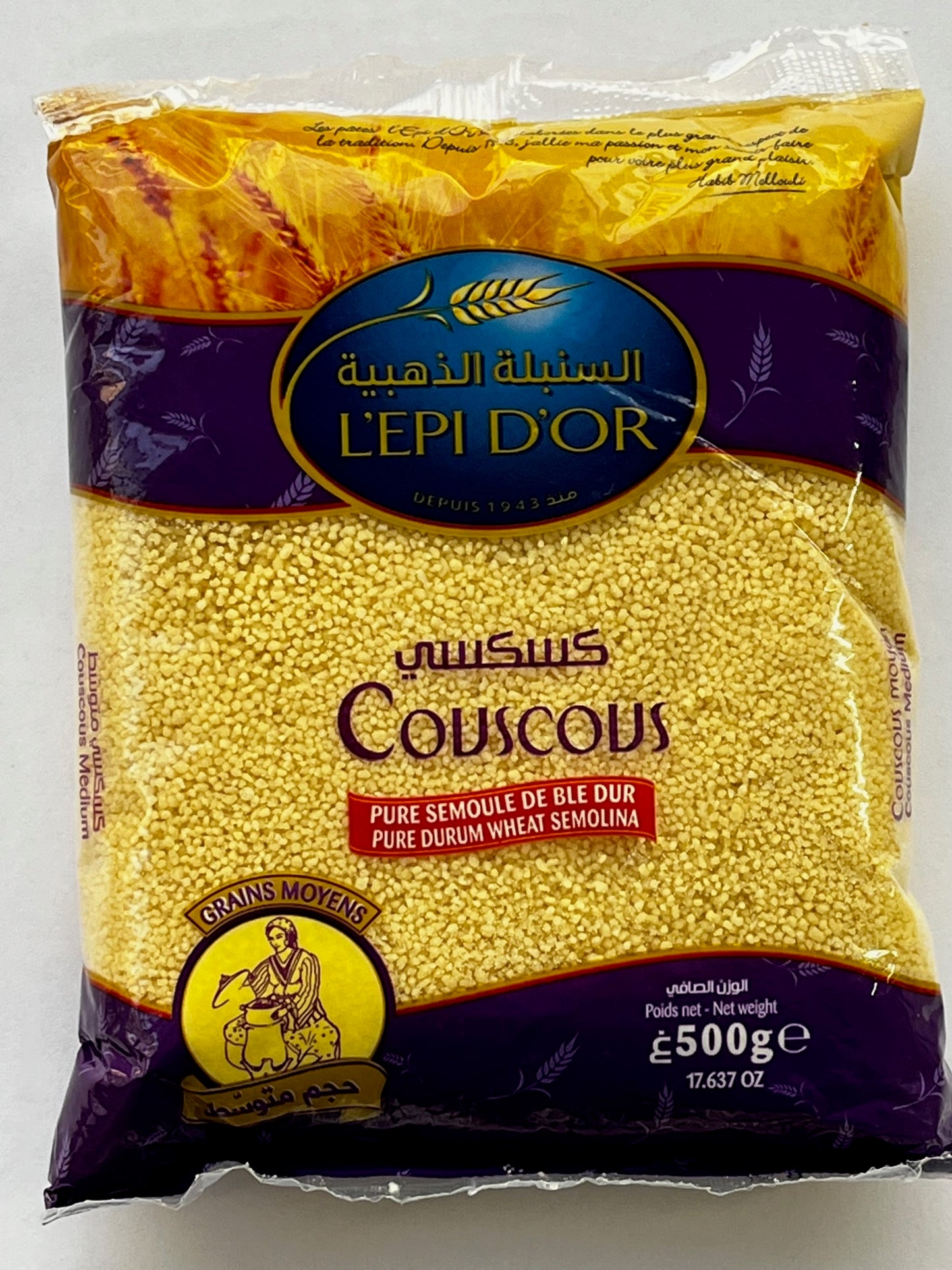 Lepidor couscous medium 500g