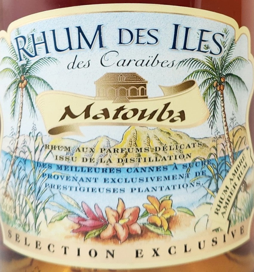 MATOUBA RHUM AGRICOLE AMBRE 700ml