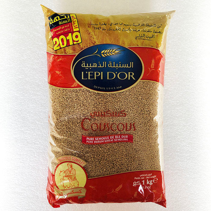 Lepidor couscous whole grain 1kg