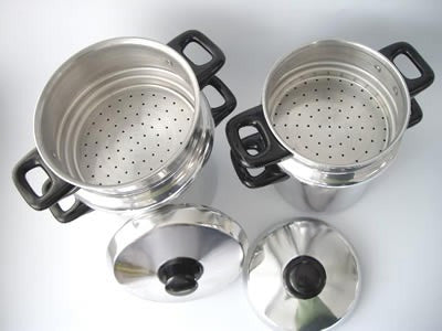 SOTUFAM couscous pot (aluminum) 4.0L (for 4-6 people)