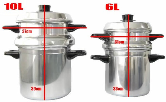 SOTUFAM クスクス鍋 (アルミ製)6.0L(6-10人用)