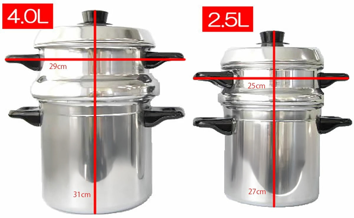 SOTUFAM couscous pot (aluminum) 4.0L (for 4-6 people)