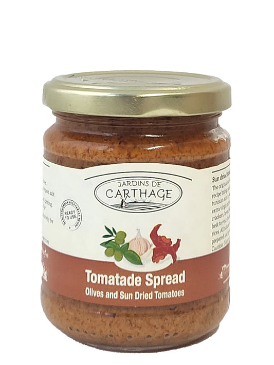 トマテード　スプレッド（天日干しトマトとオリーブのみじん切りオイル漬）200g　Tomatade Spread