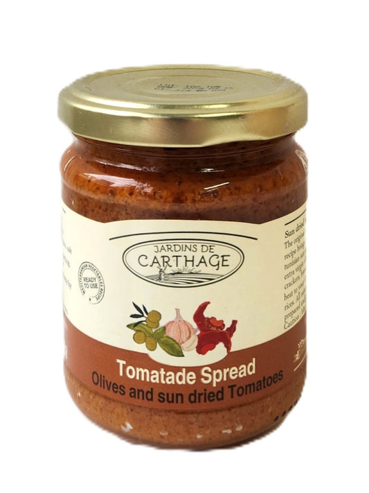トマテード　スプレッド（天日干しトマトとオリーブのみじん切りオイル漬）200g　Tomatade Spread