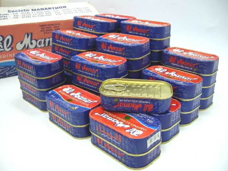 Olive oil sardine 125g 50 pieces Oil Sardine 1case 