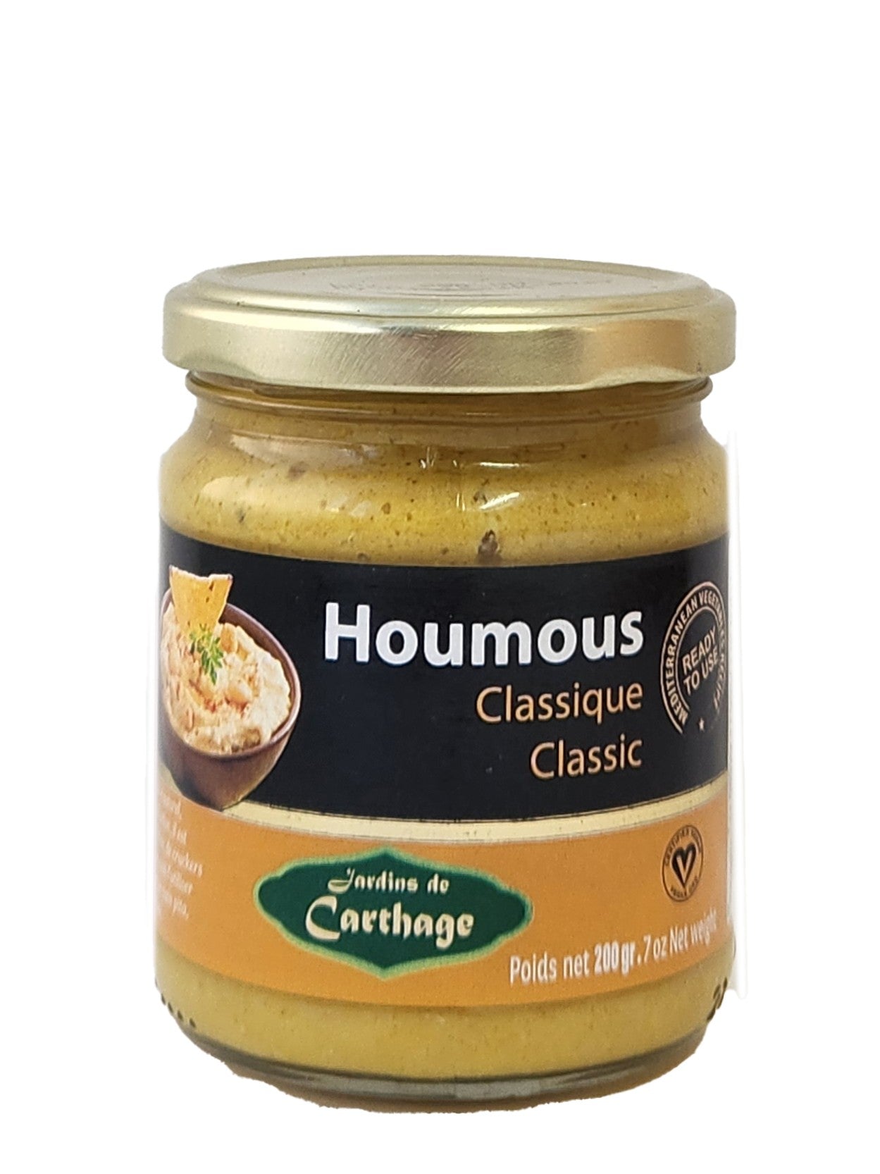 フムス クラシック　JC Houmous Classic　200g　Chickpeas Dip with Tahina　