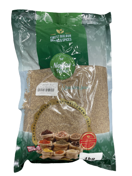 Bulgur Whole Wheat Fine Grain 1kg Brown Fine Bulgur 1kg