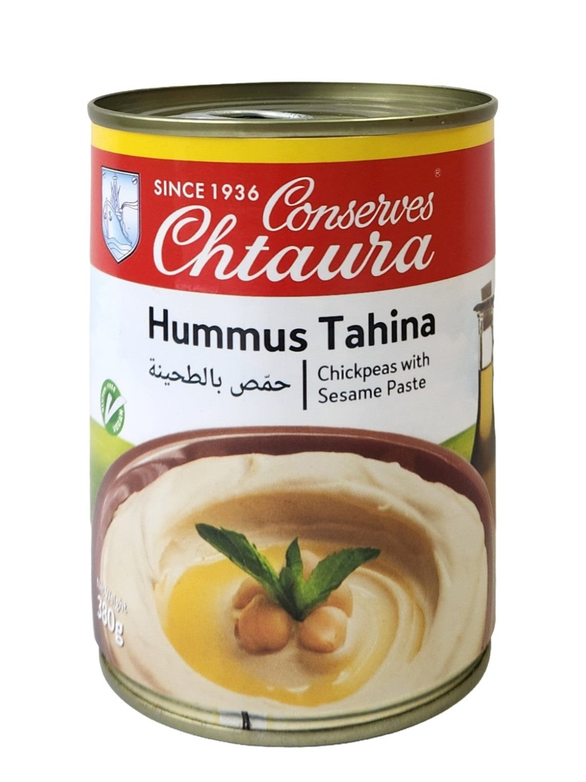 ホムモス（ひよこ豆のペースト ごまペースト入り） 380g　 HUMMUS TAHINA