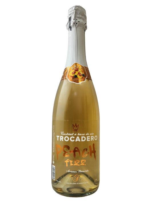 トロカデーロ・ピーチフィズ　TROCADERO PEACH FIZZ (Cocktail a base de Vin Mousseux)
