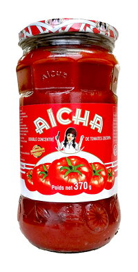 AICHA tomato paste double concentrated 370g