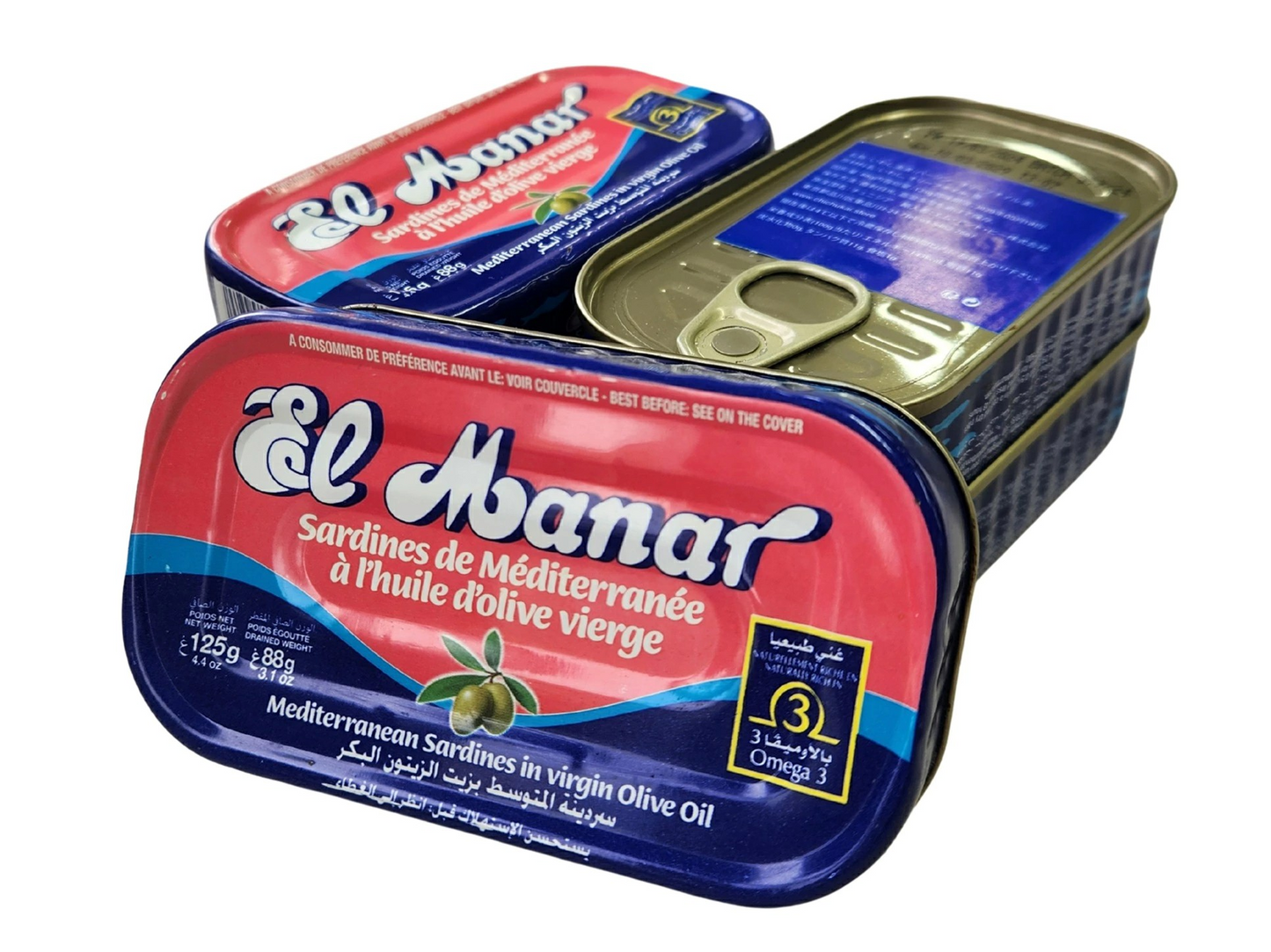 Sardines in Olive Oil 125g  5 Cans