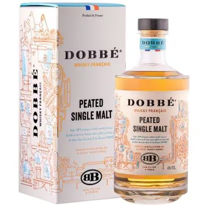 DOBBE FRENCH WHISKY PEATED SINGLE MALT 　700ml